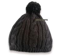 ATLANTIS croxy Berretto con pompon Cappello Nero