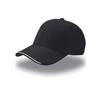 Atlantis Estoril Jacquard Weave 6 Panel Cap - White - OS