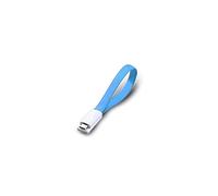 Atlantis Land 0.2m USB 2.0 A - Micro USB 2.0 B M/M Cavo USB 0,2 m USB A Micro-USB B Blu