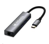 Atlantis Land A04-tc LAN HB Hub di Interfaccia USB 3.0 (3.1 Gen 1) Type-c Nero