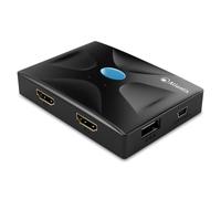 Atlantis Land Deviatore KVM HDMI Switch USB ATLANTIS P021-MTHK02 (tast.mpouse) a 2P -incl.2 cavi di colleg.Non necessita di alimentazione.