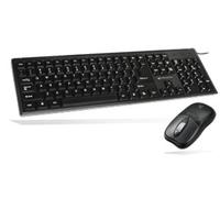 Atlantis Land WK608M Kit tastiera + Mouse USB Layout IT Nero