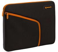 Atlantis Land Philo Sleeve 7 7" Custodia a tasca Nero, Arancione