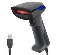 Atlantis Lettore Codici a Barre Barcode reader 1D/2D USB, sensore 640x480 | 60 fps, Legge da smartphone e display, inclusi codici farmaceutici; guida rapida, cod. A08-LD230P-2D