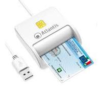 LETTORE ATLANTIS P005-SMARTCR-U SMART CARD reader per CNS/CRS/TS firma digitale