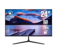 MONITOR ATLANTIS LED 23,8" Wide A05-HE24I-VHDM IPS 1920x1080 5ms 235Â±10cd/mÂ² 1.000:1 VESA MM VGA HDMI DP Black