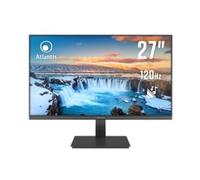 ATLANTIS Monitor 27" Full HD 1920x1080 Nero con Tecnologia Flicker-Free