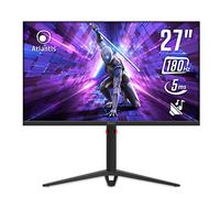 ATLANTIS Monitor 27 pollici Gaming 165Hz 180Hz OC, schermo 27", Full HD 1920x1080, HDMI e DP, MULTIMEDIALE, FreeSync, alzabile inclinabile, pivot risposta 5ms, Contrasto 3000:1, Angolo 178/178