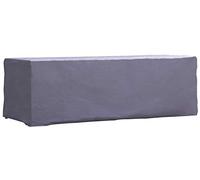 ATLANTIS Outdoor Copertura Protettivo per Mobili da Giardino Tavolo e Set Sedia | Grigio | 245 x 150 x 95 cm | Certificato TÜV Rheinland | Impermeabile | Resistente alle Intemperie