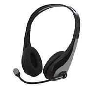 Atlantis Cuffia E Microfono Con Regolatore Di Volume E Inserto Grigio P003-Va510