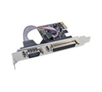 Atlantis P007-CPEO1S1P Scheda PCI-Express Combo 1 Seriale e 1 Parallela, Verde