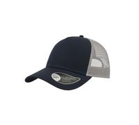Atlantis Rapper Cotton - Cappellino tipo trucker con visiera - (AB206)