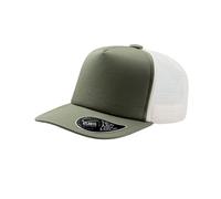 Atlantis Record - Cappellino tipo trucker visiera semi-curva - (AB437)