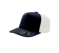 Atlantis Record - Cappellino tipo trucker visiera semi-curva - (AB437)