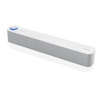 ATLANTIS Soundbar PC 20W, Casse PC, Jack 3.5mm + Bluetooth 5.3 per Smartphone, FireTV, Giradischi,batt. 2400mhA, Radio FM, Altoparlante PC,Portatile, TV,Smartphone Dim 420x60x74 mm Bianca P003-C0820-B
