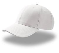Atlantis Sport Sandwich 6 Panel Baseball Cap - White/White - OS