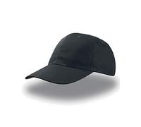Atlantis Start Six 6 Panel Baseball Cap - Black - OS
