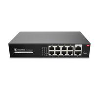 ATLANTIS SWITCH PoE A02-F10P8-120W 10 Porte 10/100Mbps di cui 8 PoE sino a 115W