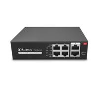 ATLANTIS SWITCH PoE A02-F6P4-65W 6 Porte 10/100Mbps di cui 4 PoE sino a 60W (65W