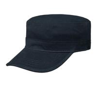 Atlantis Tank Military Cap Brushed Cotton - Navy - OS