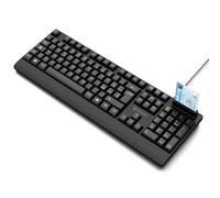 KIT ATLANTIS P013-K810S COMBO KIT TASTIERA USB + SMART CARD PER CNS E CRS - NER