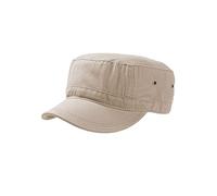 Atlantis Urban Military Cap Chino Cotton - Khaki - S/M
