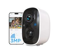 Atlantis Volta Pro telecamera Wi-Fi senza fili 3MP, batteria ricaricabile, visio