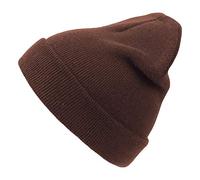 Atlantis Wind Berretto fatto a maglia, per uomo e donna, ideale in inverno durante lo sport e come abbigliamento da sci, taglia unica, Unisex adulto Donna Uomo, Wind, marrone, Taglia unica