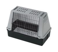 ATLAS CAR MINI TRASPORTINO D'AUTO PER CANI 72 X 41 X H 51 CM GRIGIO - FERPLAST.