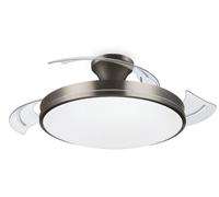 Atlas DC Fan ceiling 28W+35W TW Nickel Gen 2