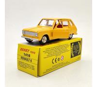 Atlas Dinky Toys 1416 Renault 6 Yellow Diecast Models Collection Cars 1:43