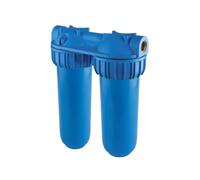 Atlas Filtri Senior Duplex Plus 3P AFO SX AB Blu Contenitore Doppio Filtro Acqua