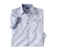 ATLAS FOR MEN - Camicia da Uomo in Cotone - Maniche Corte - Stile Chic e Casual - Disponibile nelle Taglie Grandi da M a 5XL