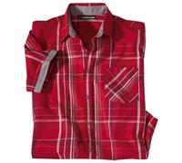 ATLAS FOR MEN - Camicia da Uomo in Cotone - Maniche Corte - Stile Chic e Casual - Disponibile nelle Taglie Grandi da M a 5XL