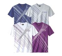 ATLAS FOR MEN - Confezione da 4 Magliette - L