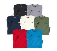 ATLAS FOR MEN - Confezione da 7 T-Shirt - L