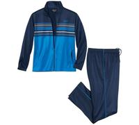 ATLAS FOR MEN Tute Sportive Uomo - Outfit Completo Sportivo con Giacca Zip e Tasche - Pantaloni con Cordoncino - Disponibile nelle taglie grandi