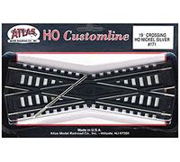 Atlas HO Scale Code 100 Custom-Line 19 Degree Crossing by