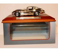 Atlas Modello Cromato, Oro Argento Supporto Legno 1/43 Chevrolet Grigio 1963 IN