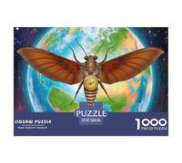 Atlas Moth 1000 Pezzi Puzzle Magic Fantasy Per Famiglie Dettagli Nitidi Collection Sfida Mentale Sfida Mentale38x26cm/1000pcs