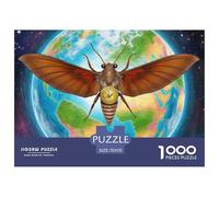Atlas Moth 1000 Pezzi Puzzle Magic Fantasy Per Famiglie Qualità Premium Collection Sfida Mentale Relax 70x50cm/1000pcs