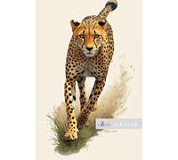 Atlas Notebook - Cheetah Edition: Swift in Motion, Sharp in Mind.