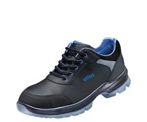 Atlas Scarpa Bassa Alu-Tec 565 XP ESD S3, Larghezza 12, Taglia 44, Nero/Blu, 44 EU