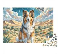 Atlas Shepherd 1000 Pezzi Puzzle Divertente Decorazione Per La Casa Atlas Shepherd in Desert Jigsaw GiocattoloPuzzle Antistress Per Regali 70x50cm/1000pcs