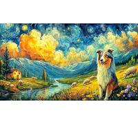 Atlas-Shepherd Giochi educativi 1000 pezzi Puzzle per adulti Decorazione murale e regali Bellissimo puzzle decorativo per adulti e bambini 38x52/1000 pezzi
