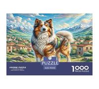 Atlas Shepherd Jigsaw Puzzle,1000 Pezzi Classici, Per Adulti E Bambini A Partire Da 12 Anni Giochi Rilassamento E Intelligence Perfetto Per Appassionati Di Esperti - Regalo Per Amore E Amico 70x50cm/