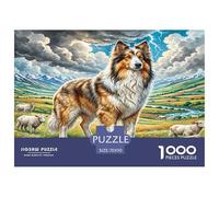 Atlas Shepherd Jigsaw Puzzle Impossible 1000Pcs Decorazione Per La Casa. Giochi Rilassamento E Intelligence Per Adulti E Bambini Da 12 Anni 70x50cm/1000pcs
