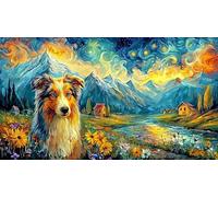 Atlas-Shepherd Puzzle 1000 pezzi Sfida di gioco educativo Carta riciclata Gioco stimolante per relax, creatività e regali 38x52/1000 pezzi