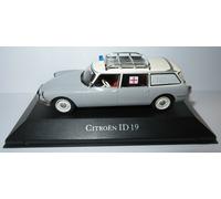 Atlas Universal Hobbies Citroen Id DS Id 19 Break Ambulanza 1/43 IN Box #7495004