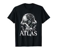 Atlas World Bearer Mitologia Greca Titan Power Maglietta